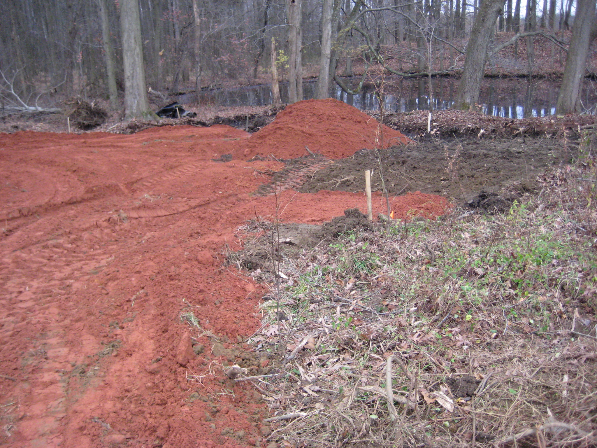Farm Dump Cleanup - Dumping clean dirt 