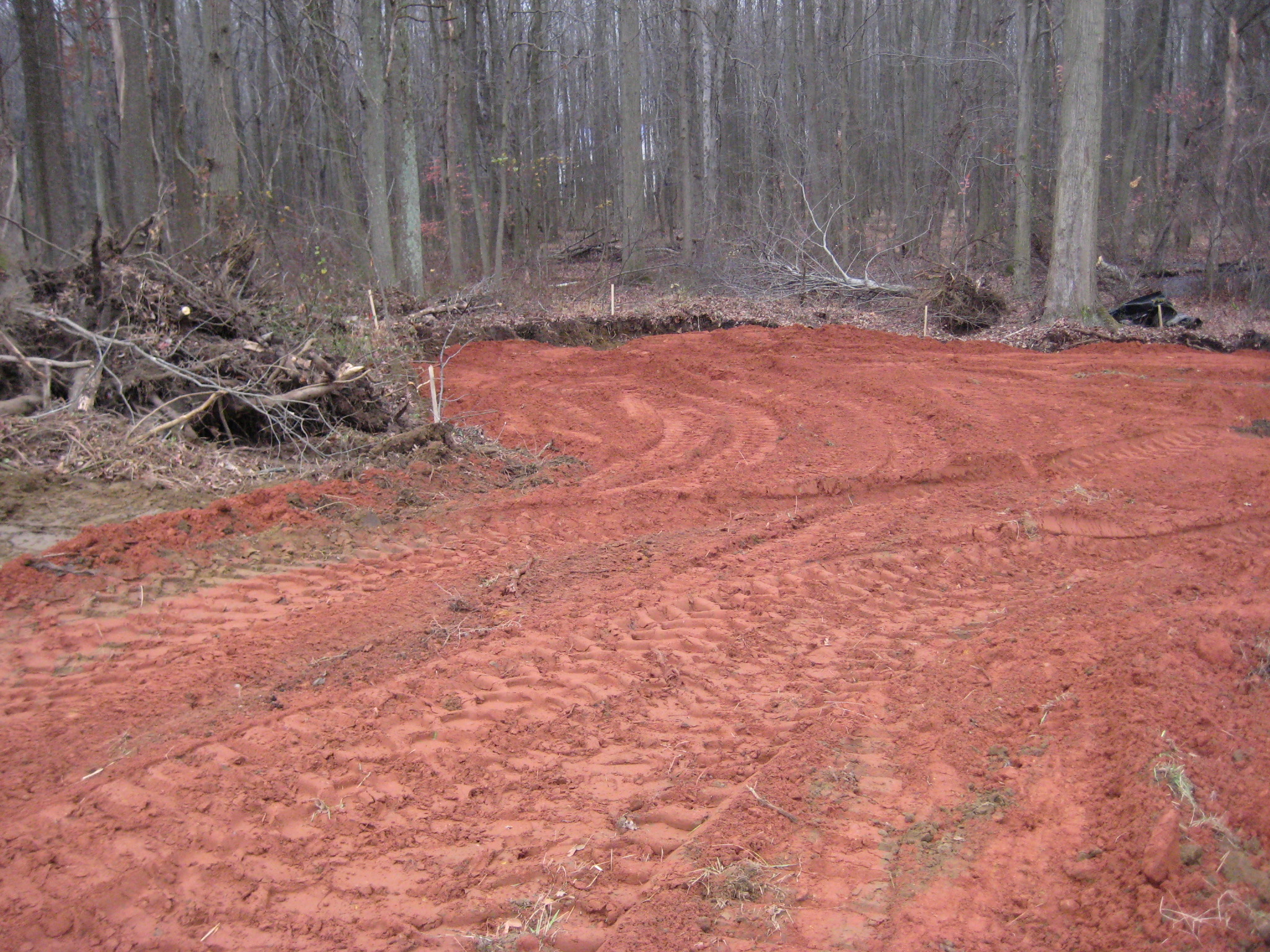 Farm Dump Cleanup - Dumping clean dirt 